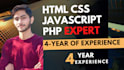 be your web developer in html5 css3 javascript website