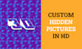 create custom 3d stereograms from your logo, picture or text