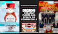 design creative flyers for events or commercials