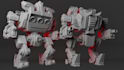 3d model the robot and mecha