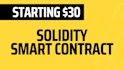 build smart contract in solidity for web3 dapp