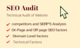 do advanced SEO audit report with an action plan