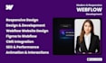design webflow website, figma to webflow, webflow developer