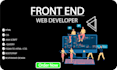 be your front end developer using HTML,CSS and javascript