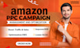 setup, optimize and manage amazon PPC campaigns amazon advertising