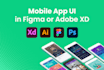 create uxui mobile apps in fgima or xd