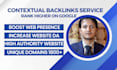 make contextual backlinks, SEO link building, dofollow links