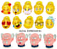 design unique facial expression for your character