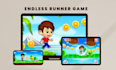 develop endless runner 2d and 3d game with monetization integration