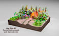 design low poly 3d model, low poly 3d game asset, game environment and prop