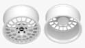 design realistic 3d wheels with rims, tires, and brake discs for cars and bikes