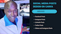 create attractive facebook and instagram post designs