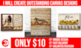 create outstanding canvas wall art, poster designs