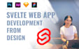 convert your design into a lightning fast sveltekit or svelte web app