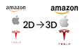 turn your logo into 3d and animate it