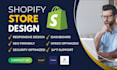 do shopify website, shopify store design as shopify developer for dropshipping