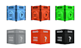 create a 3d mystery box, treasure chest animation
