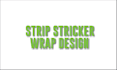 design car body side sticker, car strip design and vehicle wrap design in 12hour