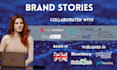 write business brand guidelines story vision about us tech, finance, mission