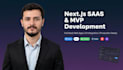 build your next js saas mvp or ai powered web app