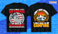 create an awesome t shirt design
