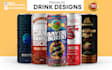 do vitamin drink label, energy drink packaging, beverage label, sports drink