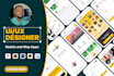 do website or app UI UX design, web UI design, UI UX design, wireframe