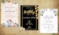 design wedding invitations, stationery, flyers and banners