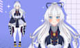 design vtuber anime character avatar model for live2d