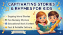 write engaging children stories, nursery rhymes, and kids book content