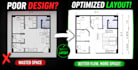 redraw floor plans from sketch, PDF, or image into autocad