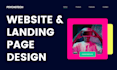 build design SEO optimized responsive conversion landing page
