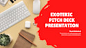 do excellent pitch deck
