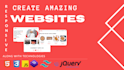 make a website using html, css, javascript and also with bootsrap, tailwind ect