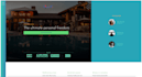 build custom real state website using HTML CSS javascript