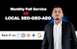 do local SEO, GEO, aeo to rank your website on google and ai search