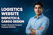 logistics website, trucking dispatch, moving company, freight, cargo website