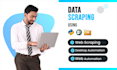 provide data scraping and data extraction services