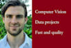 conduct professional computer vision and data analytics