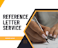 edit proofread and revise your reference letter