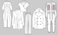 draw pixel flat sketches drawing for fashion collection