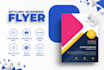 create stylish business flyer design