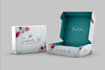 do product packaging, mailer box design, label design and 3d mockup