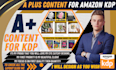 create an impressive a plus content or ebc for KDP amazon kindle books