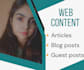 write your blogs, SEO articles, and web content