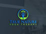 do a beautiful nature yoga logo design for you