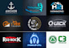 design a luxury business logo with full brand identity