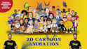 create custom 2d cartoon animation video