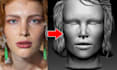 convert photo to 3d face model for printer, stl files