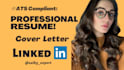 write resume for accounting finance and auditing job